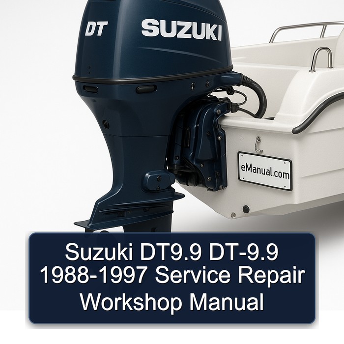 Suzuki DT9.9 DT-9.9 1988-1997 Service Repair Workshop Manual