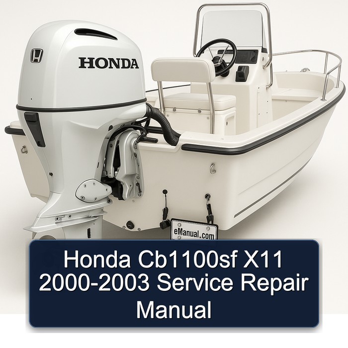 Honda Cb1100sf X11 2000-2003 Manual de servicio y reparación