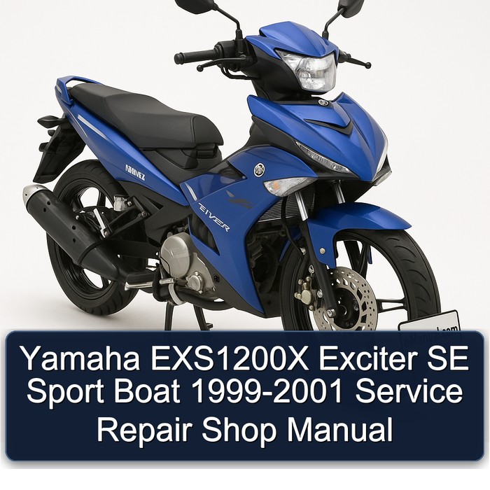 Yamaha EXS1200X Exciter SE Sport Boat 1999-2001 Service Repair Shop Manual