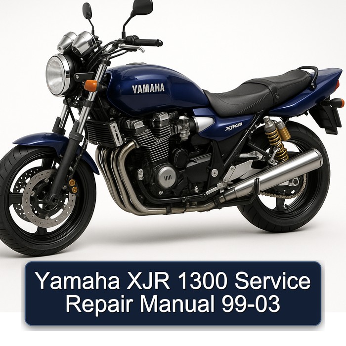 Yamaha XJR 1300 Manual de servicio y reparación 99-03