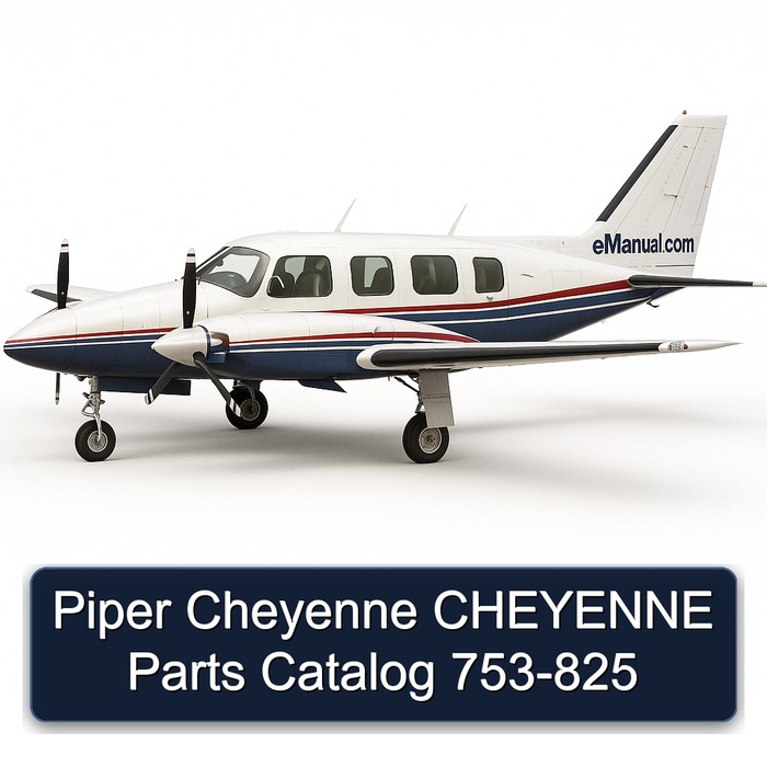 Piper Cheyenne CHEYENNE Parts Catalog 753-825