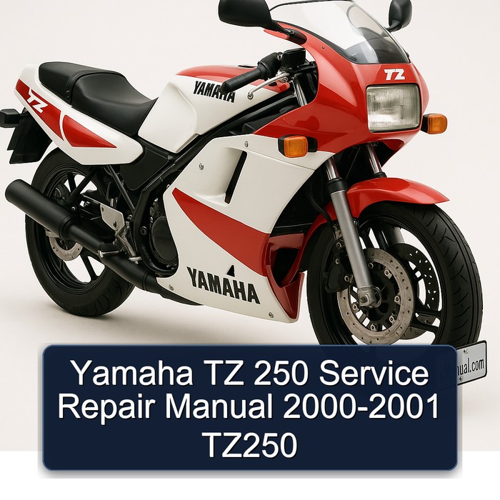Yamaha TZ 250 Manual de servicio y reparación 2000-2001 TZ250