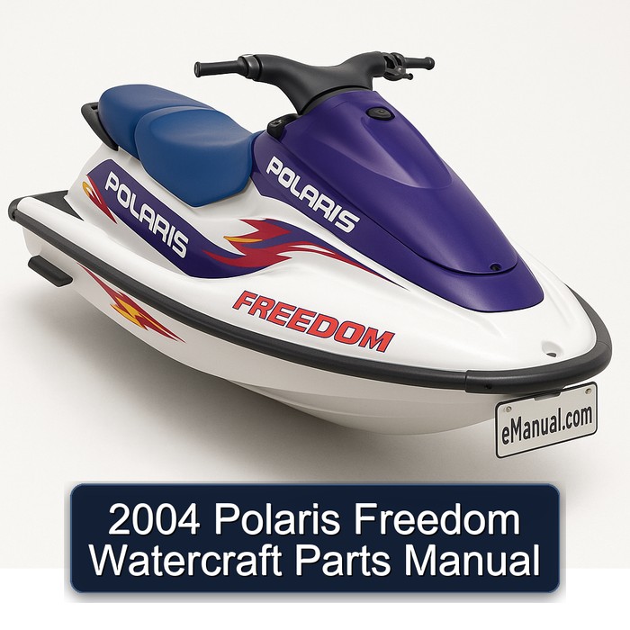 2004 Polaris Freedom Watercraft Parts Manual