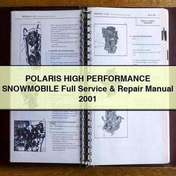 POLARIS High Performance Snowmobile Full Service & Repair Manual 2001 