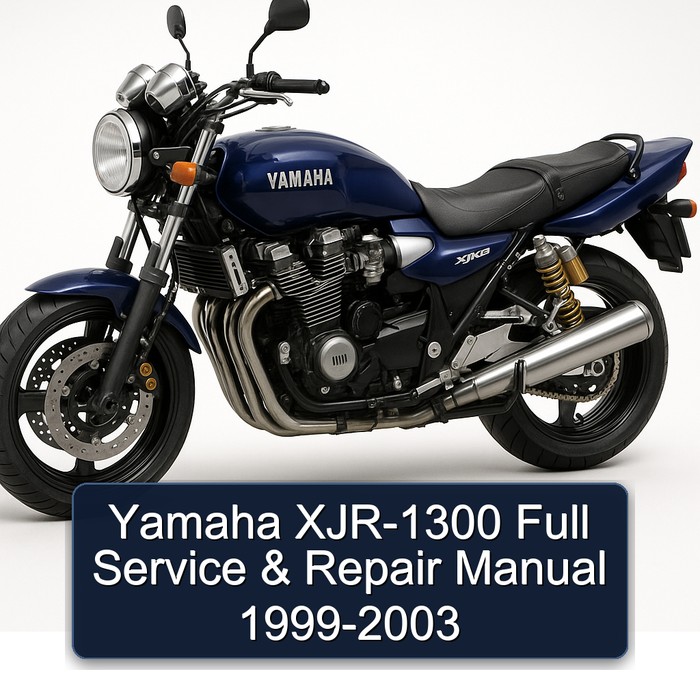 Yamaha XJR-1300 Full Manual de servicio y reparación 1999-2003