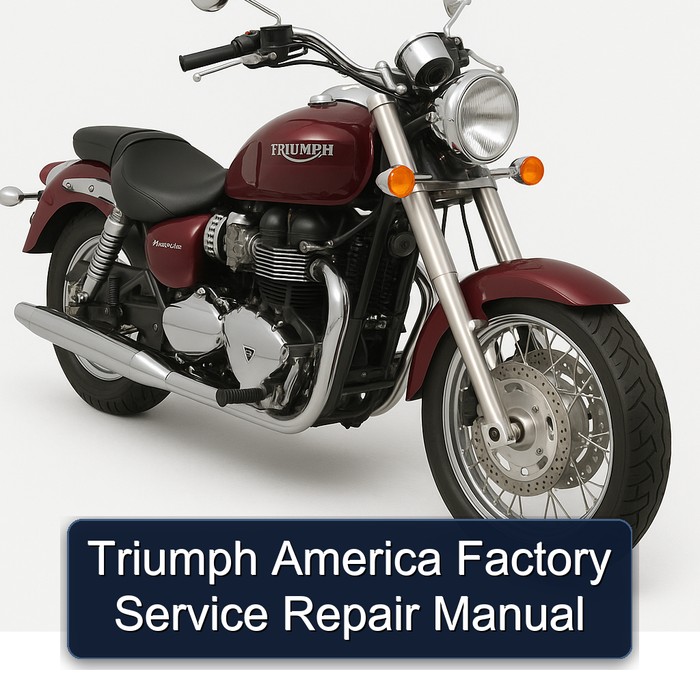 Triumph America Factory Service Repair Manual