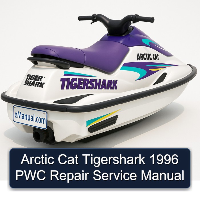 Arctic Cat Tigershark 1996 PWC Repair Service Manual 