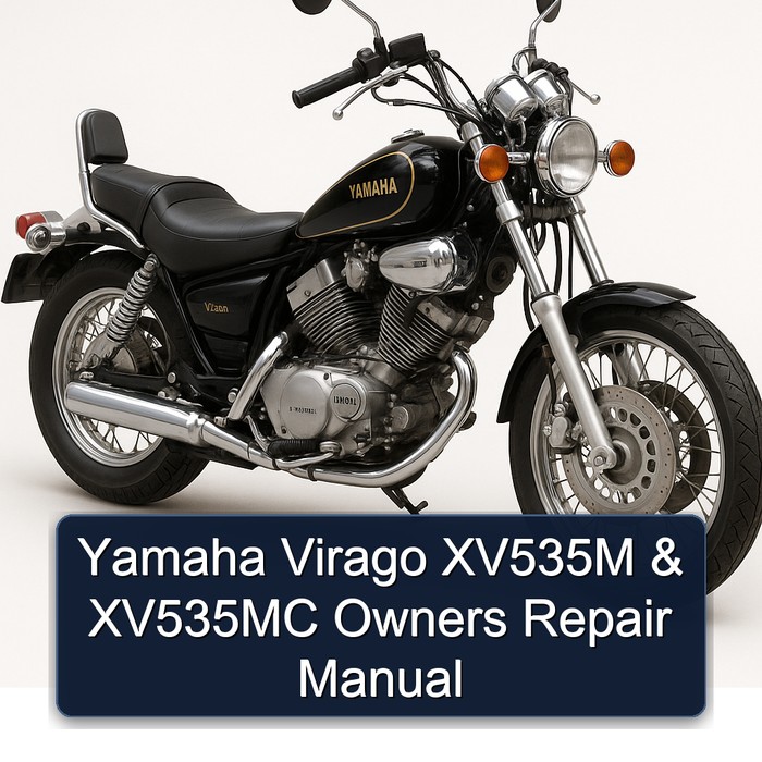 Yamaha Virago XV535M & XV535MC Owners Repair Manual 