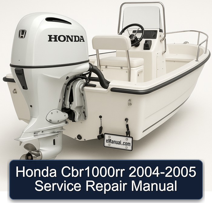 Honda Cbr1000rr 2004-2005 Service Repair Manual