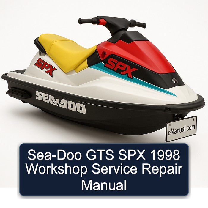 Sea-Doo GTS SPX 1998 Workshop Manual de servicio y reparación