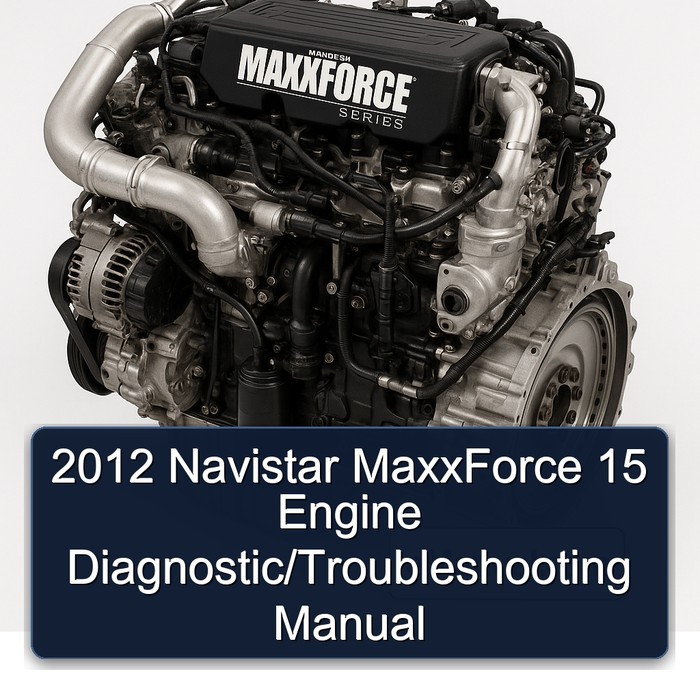 Manual de Diagnóstico y Solución de Problemas del Motor MaxxForce 15 Navistar 2012