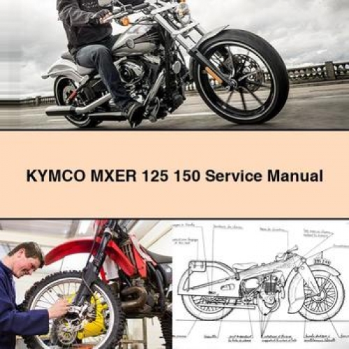 Kymco Mxer 125 150 Workshop Service Repair Manual PDF Download