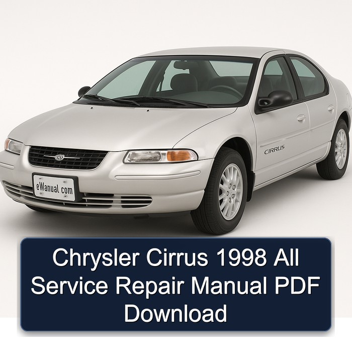 Chrysler Cirrus 1998 All Manual de servicio y reparación PDF Download