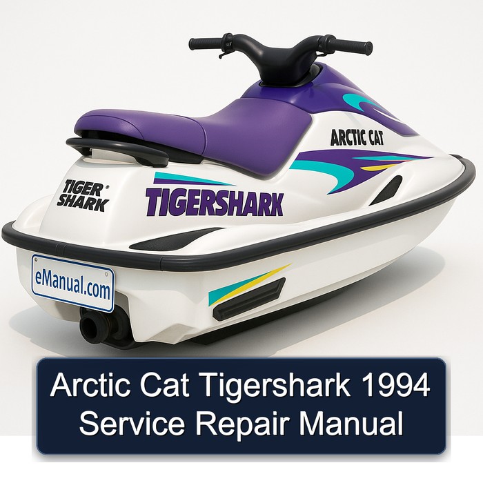 Arctic Cat Tigershark 1994 Manual de servicio y reparación
