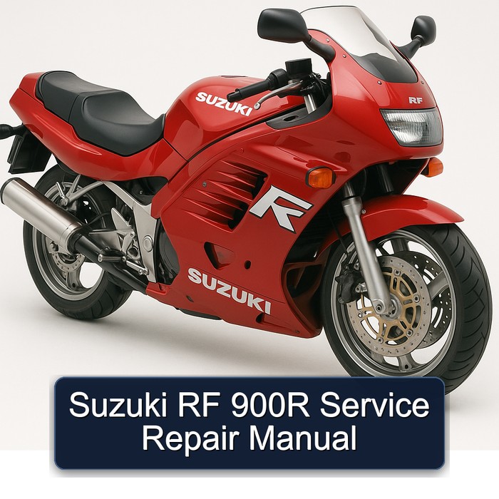 Suzuki RF 900R Manual de servicio y reparación