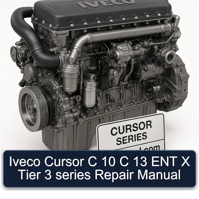 Iveco Cursor C 10 C 13 ENT X Tier 3 series Repair Manual