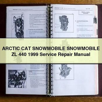 Arctic CAT Snowmobile Snowmobile Zl 440 Workshop Service Repair Manual PDF Download