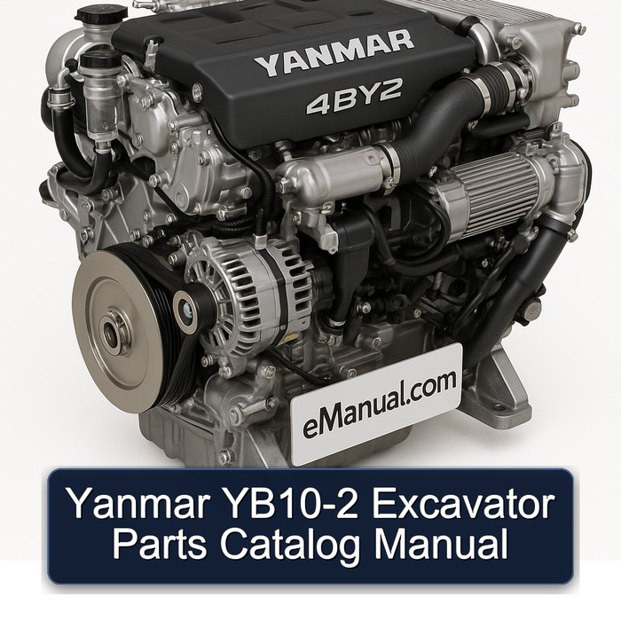 Catálogo de Piezas y Manual de la Excavadora Yanmar YB10-2