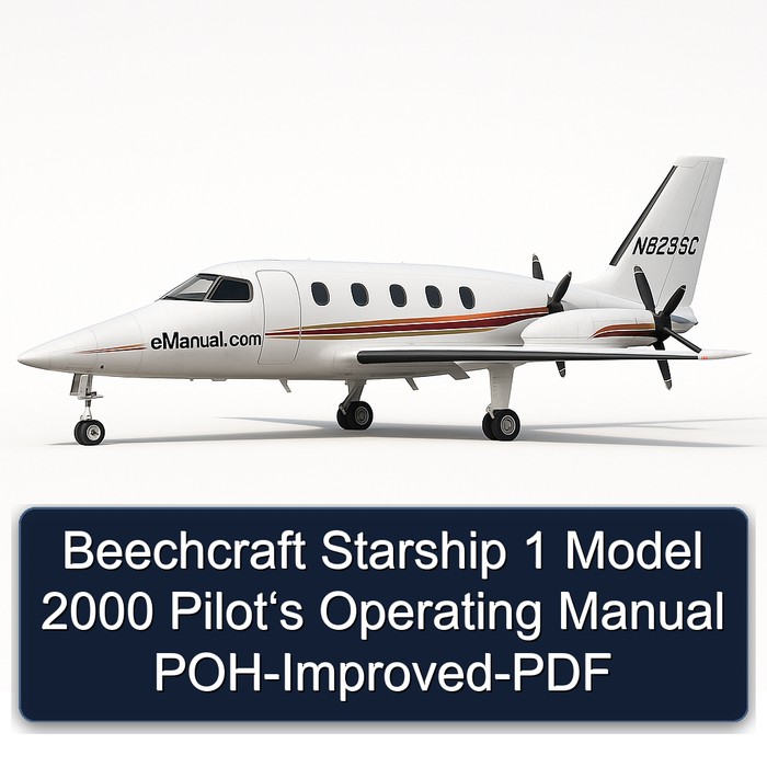 Beechcraft Starship 1 Model 2000 Pilot‘s Operating Manual POH-Improved-PDF