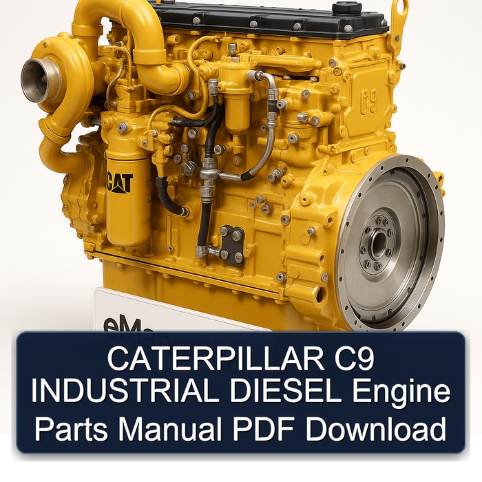 Manual de Repuestos del Motor Diesel Industrial Caterpillar C9 PDF