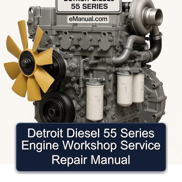 Manual de Reparación y Servicio del Motor Detroit Diesel Serie 55