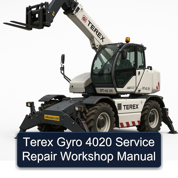 Terex Gyro 4020 Workshop Service Repair Manual PDF Download