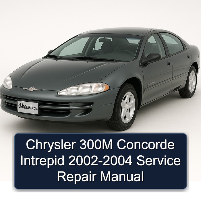 Chrysler 300M Concorde Intrepid 2002-2004 Manual de servicio y reparación