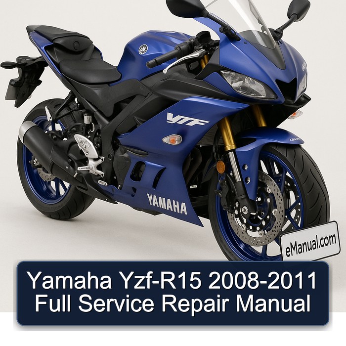 Yamaha Yzf-R15 2008-2011 Full Service Repair Manual
