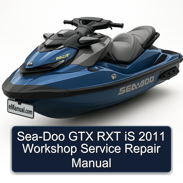 Sea-Doo GTX RXT iS 2011 Workshop Manual de servicio y reparación