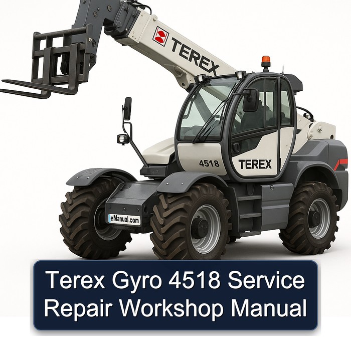 Terex Gyro 4518 Service Repair Workshop Manual 