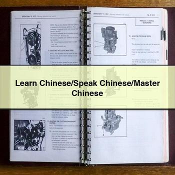 Learn Chinese/Speak Chinese/Master Chinese PDF Download