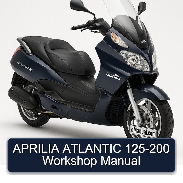 APRILIA ATLANTIC 125-200 Workshop Manual