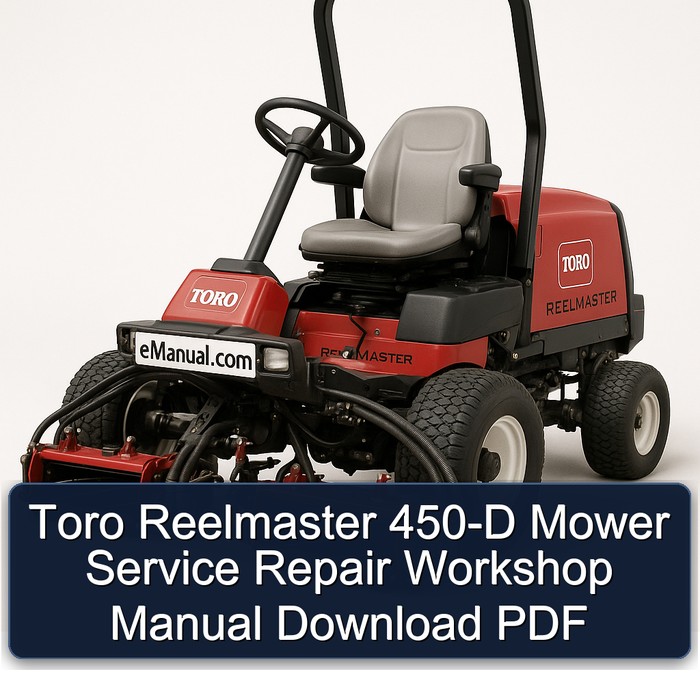 Manual de Reparación y Servicio Toro Reelmaster 450-D