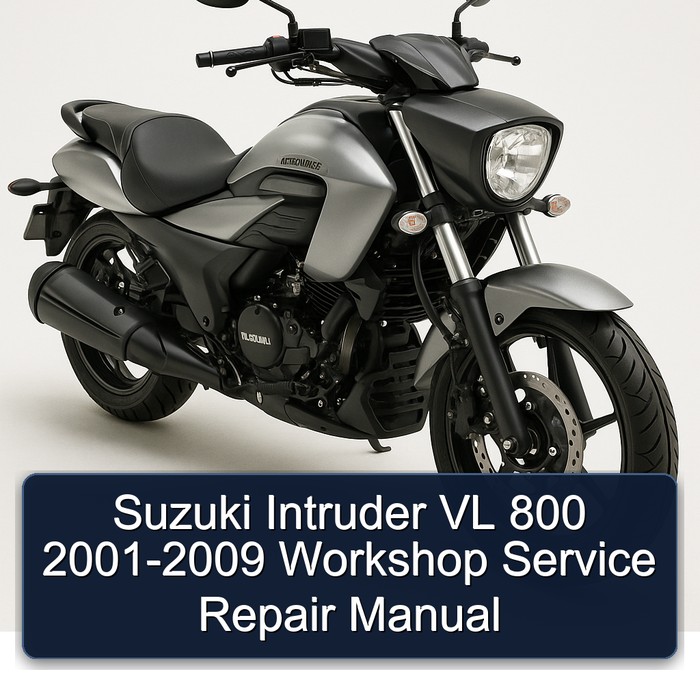 Suzuki Intruder VL 800 2001-2009 Workshop Manual de servicio y reparación