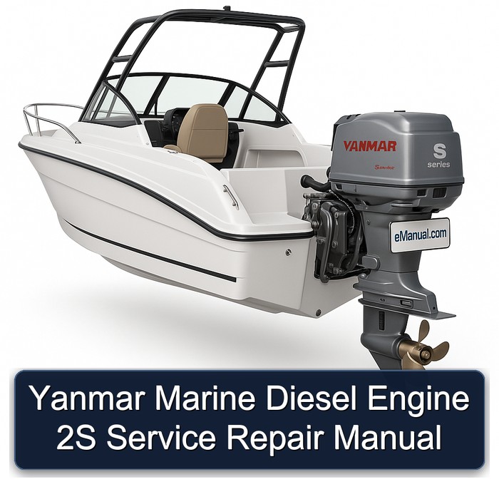 Yanmar Marine Diesel Engine 2S Service Repair Manual 