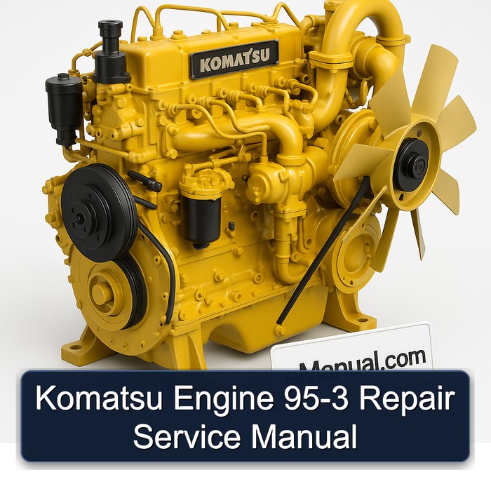 Komatsu Engine 95-3 Repair Service Manual 