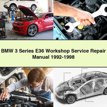 BMW 3 Series E36 Workshop Manual de servicio y reparación 1992-1998