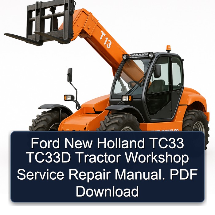 Ford New Holland TC33/TC33D Traktor Werkstatt-Handbuch