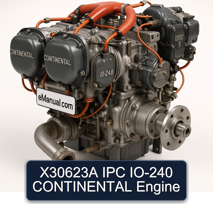 Motor Continental IPC IO-240 X30623A