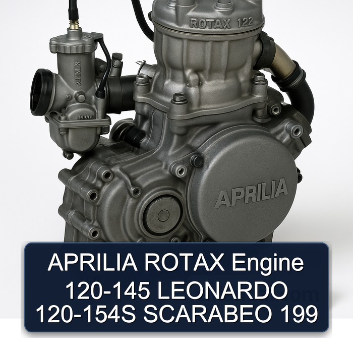APRILIA ROTAX Engine 120-145 LEONARDO 120-154S SCARABEO 199