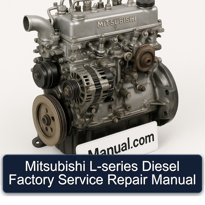 Manual de Reparación y Servicio de Fábrica Mitsubishi Serie L Diesel