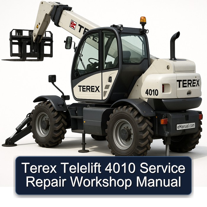 Terex Telelift 4010: Werkstatt-Handbuch für Wartung und Reparatur