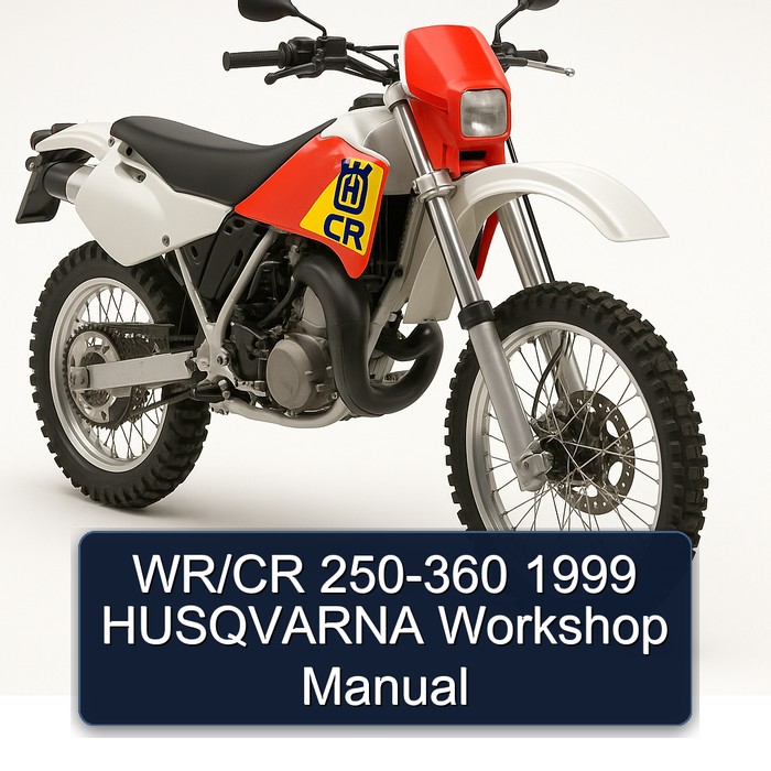 WR/CR 250-360 1999 HUSQVARNA Workshop Manual