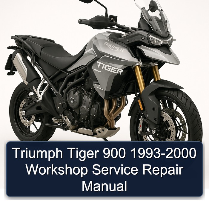 Triumph Tiger 900 1993-2000 Workshop Manual de servicio y reparación