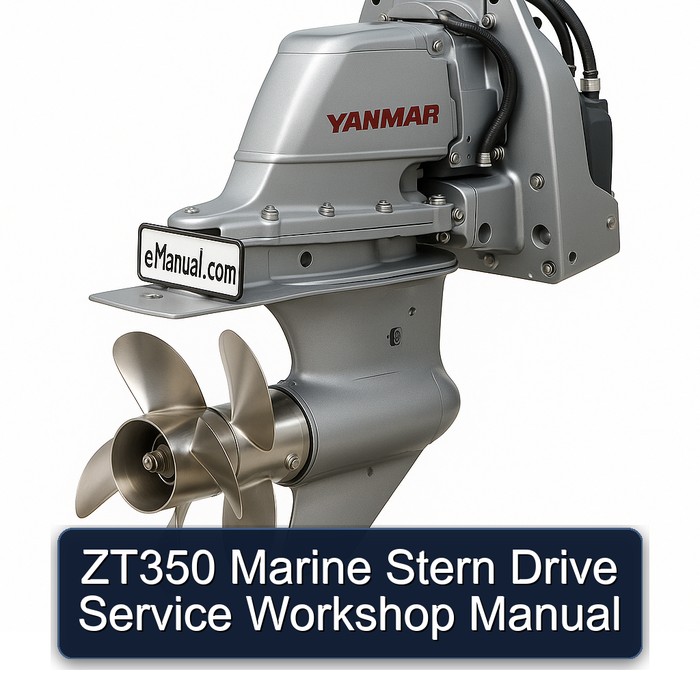 ZT350 Marine Stern Drive Service Workshop Manual