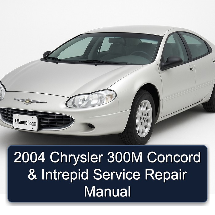 2004 Chrysler 300M Concord & Intrepid Service Repair Manual