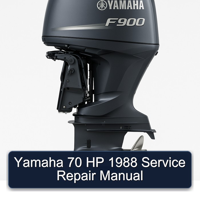 Yamaha 70 HP 1988 Service Repair Manual