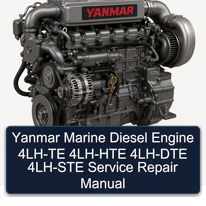 Yanmar Marine Dieselmotoren 4LH-TE, 4LH-HTE, 4LH-DTE, 4LH-STE Service- und Reparaturhandbuch