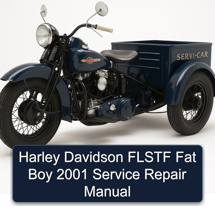 Harley Davidson FLSTF Fat Boy 2001 Manual de servicio y reparación