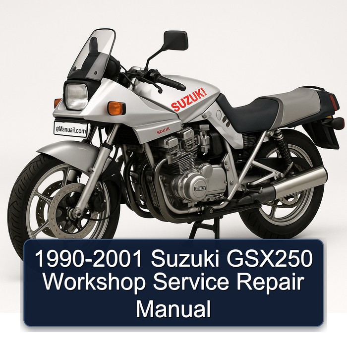 1990-2001 Suzuki GSX250 Workshop Manual de servicio y reparación